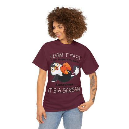 I DON'T FA*T - Funny Unisex Heavy Cotton Tee - USA