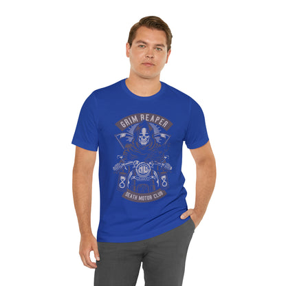 GRIM REAPER Moto Club - Unisex Jersey Short Sleeve Tee