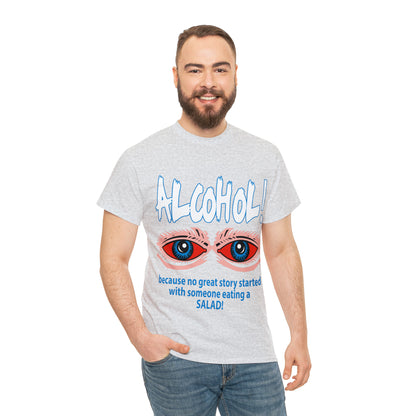 "ALC****" vs Salad - Funny Unisex Heavy Cotton Tee - AUS