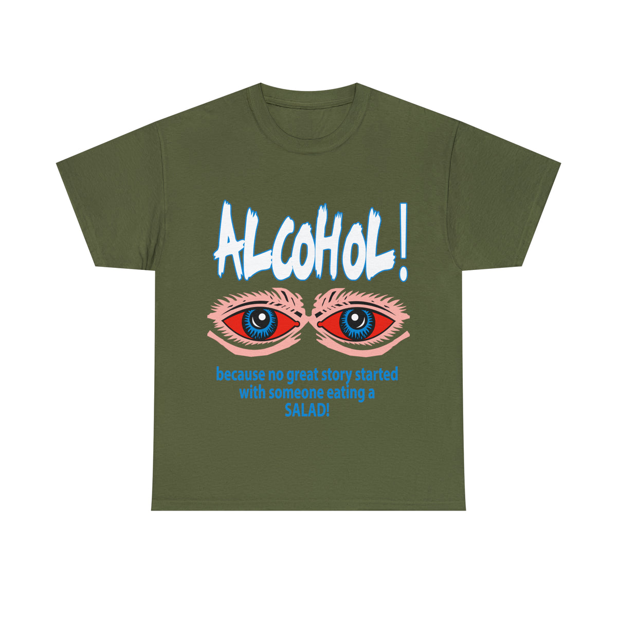 "ALC****" vs Salad - Funny Unisex Heavy Cotton Tee - AUS