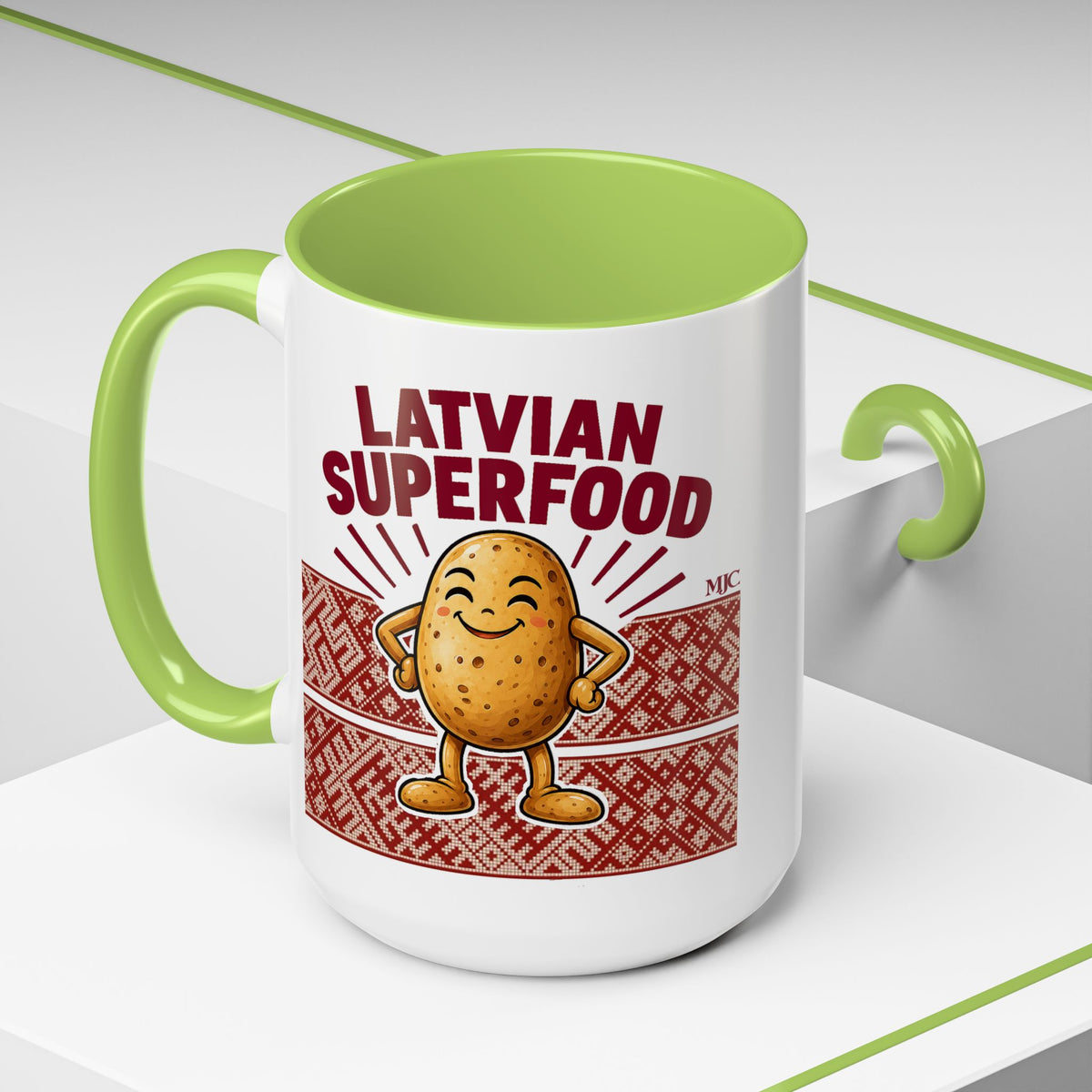 Latvian Superfood Mug | Funny Potato Gift | BalticAF