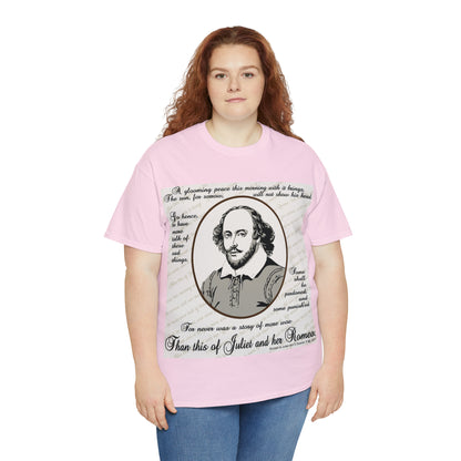 No Greater Tale of Woe... Juliet & Romeo.- Unisex Heavy Cotton Tee