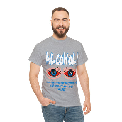 "ALC****" vs Salad - Funny Unisex Heavy Cotton Tee - AUS