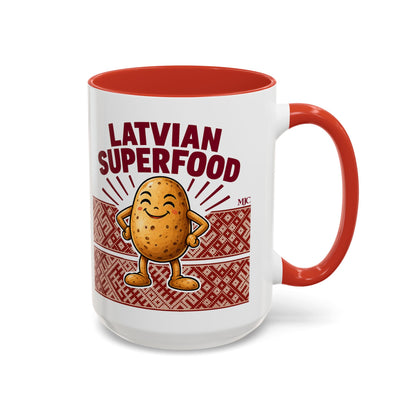 Latvian Superfood Mug | Funny Potato Gift | BalticAF