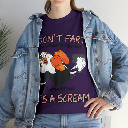 I DON'T FA*T  - Funny Unisex Heavy Cotton Tee - AUS