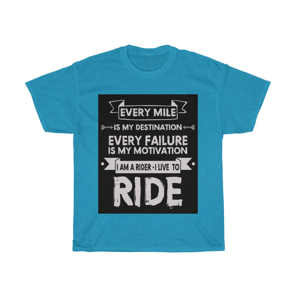 I'm a Rider I LIVE TO RIDE....- Unisex Heavy Cotton Tee