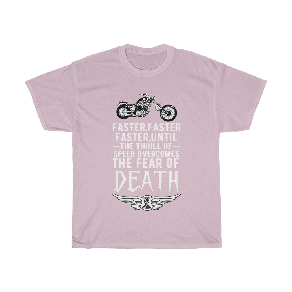 FASTER, FASTER, FASTER....- Unisex Heavy Cotton Tee